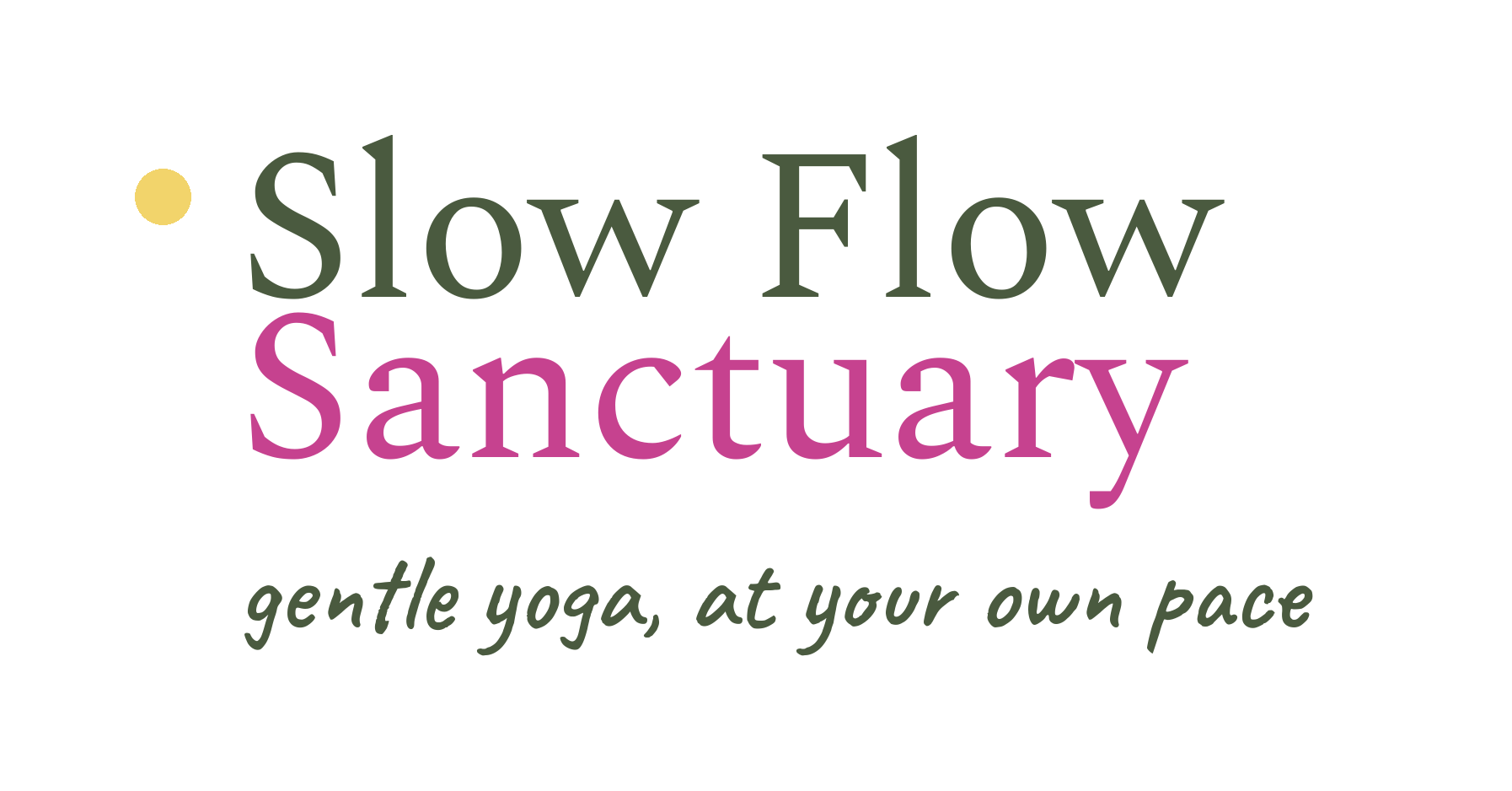 Slow Flow Sanctuary — gentle yoga, at your own pace